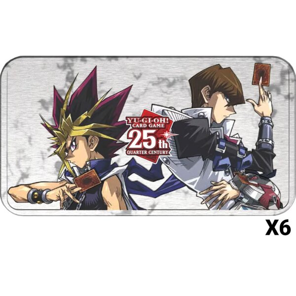 Yu-Gi-Oh! 25th Anniversary TIN: Dueling Mirrors - 6 TINs Deutsch