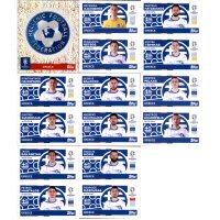 UEFA EURO 2024 Germany - Sammelsticker - Mannschaftspaket...