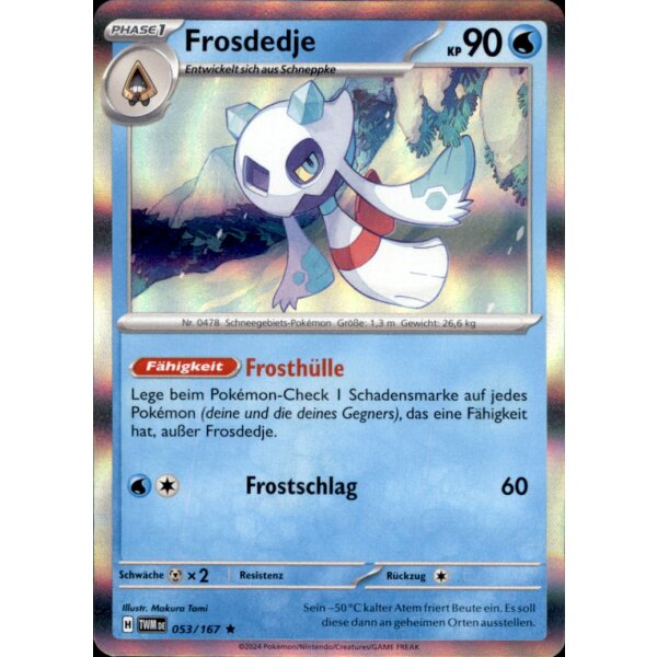 053/167 - Frosdedje - Rare - TWM Maskerade im Zwielicht