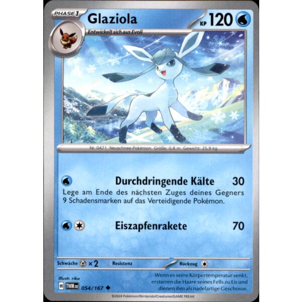 054/167 - Glaziola - Uncommon - TWM Maskerade im Zwielicht