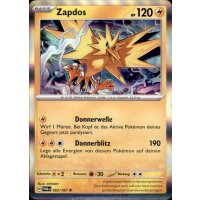 065/167 - Zapdos - Rare - TWM Maskerade im Zwielicht