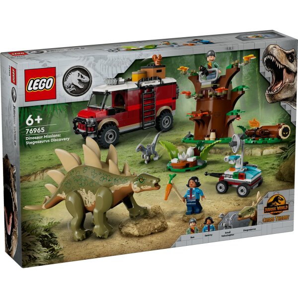 LEGO® Jurassic World 76965 - Dinosaurier-Missionen: Entdeckung des Stegosaurus