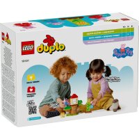 LEGO® DUPLO Peppa Pig 10431 - Peppas Garten mit Baumhaus