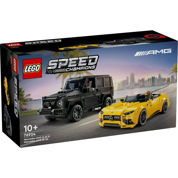 LEGO® Speed Champions 76924 - Mercedes-AMG G 63 & Mercedes-AMG SL 63