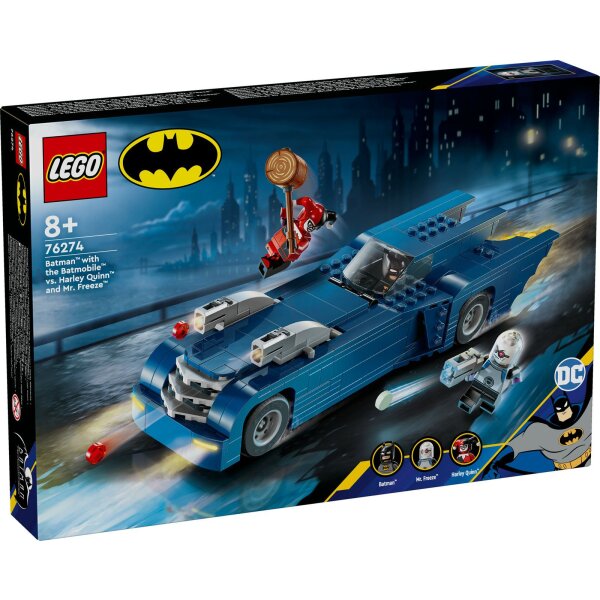 LEGO® Super Heroes 76274 - Batman™ im Batmobil™ vs. Harley Quinn™ und Mr. Freeze™