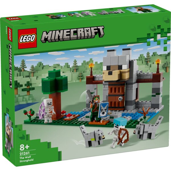 LEGO® Minecraft 21261 - Die Wolfsfestung