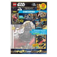 LEGO Star Wars - Serie 5 Trading Cards - 1 Starter + 10...