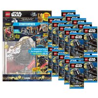 LEGO Star Wars - Serie 5 Trading Cards - 1 Starter + 20...