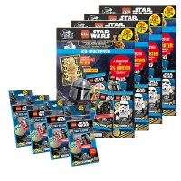 LEGO Star Wars - Serie 5 Trading Cards - Alle 4...