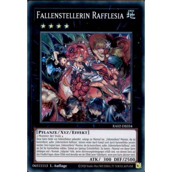 RA02-DE034 - Fallenstellerin Rafflesia - Super Rare