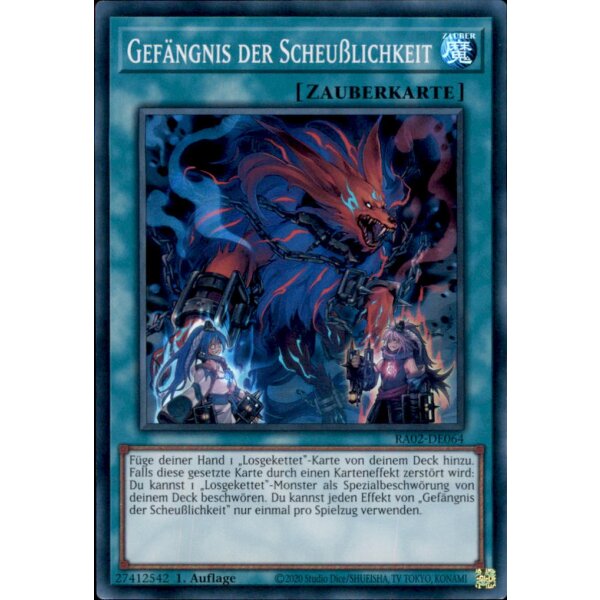 RA02-DE064 - Gefängnis der Scheußlichkeit - Super Rare