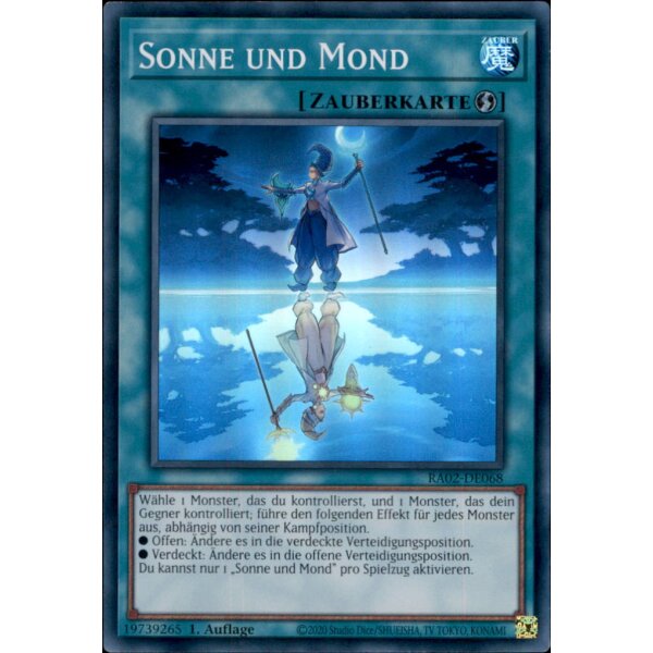 RA02-DE068 - Sonne und Mond - Super Rare