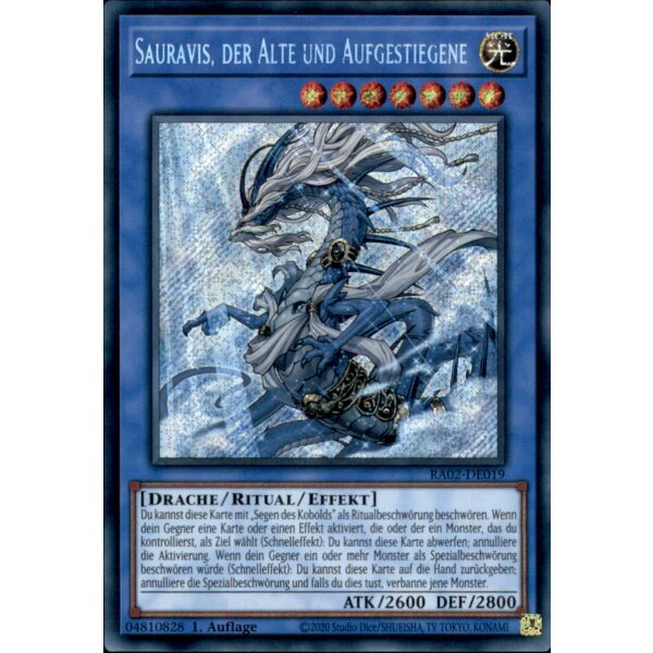 RA02-DE019 - Sauravis, der Alte und Aufgestiegende - Secret Rare