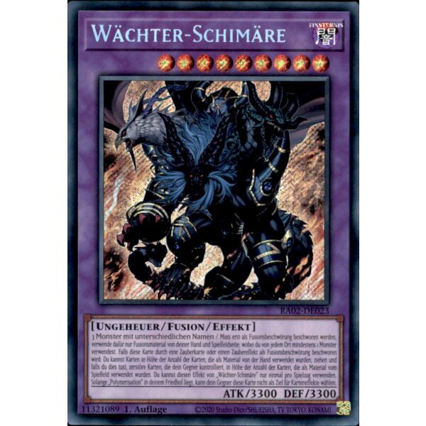 RA02-DE023 - Wächter-Schimäre - Secret Rare