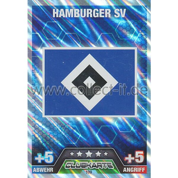 MX-109 - Club-Logo Hamburger SV - Saison 14/15