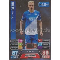 MX-152A - Andreas Beck - Cap-Karte - Saison 14/15