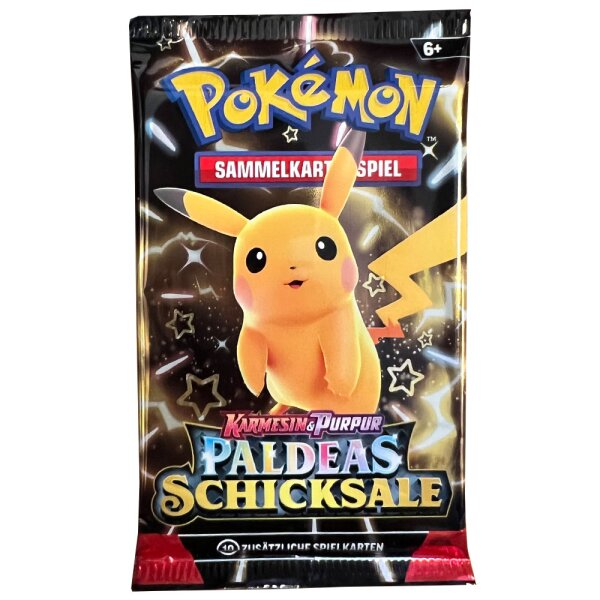 Pokemon KP4.5 Paldeas Schicksale - 1 Booster - Deutsch