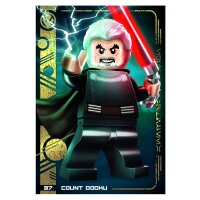 37 - Count Dooku vs. Anakin Skywalker - Basiskarte - Serie 5