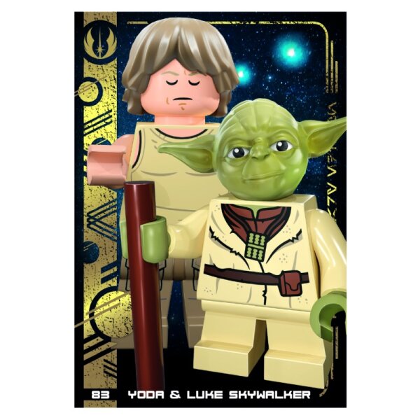 83 - Yoda & Luke Skywalker - Basiskarte - Serie 5