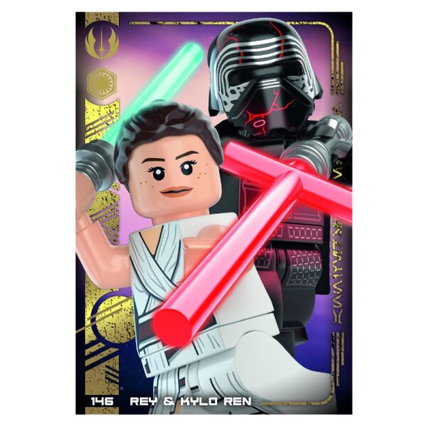 146 - Rey & Kylo Ren - Basiskarte - Serie 5