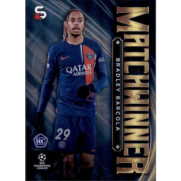 MW-04 - Bradley Barcola (Paris Saint-Germain) - RC - Matchwinner - 2023/2024