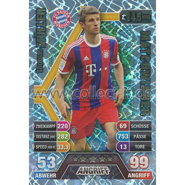 MX-365 - Thomas Müller - Matchwinner - Saison 14/15