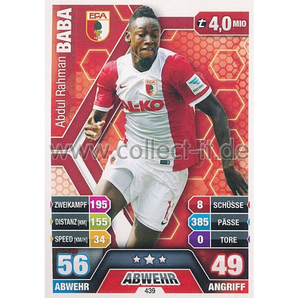 MX-439 - Abdul Rahman BABA - Saison 14/15