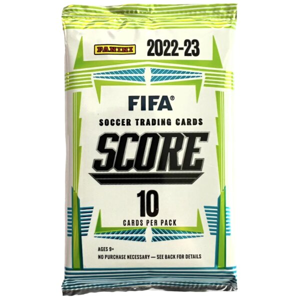 Panini 2022-23 Score FIFA Trading Cards - 5x Retail Booster / Pack