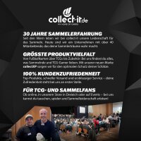 collectXP - Albumseiten – Premium Sammelkarten-Hüllen für alle TCG & Sammelkarten ( Magic, Pokemon, Yu-Gi-Oh! & co.) (50 Stk./schwarz