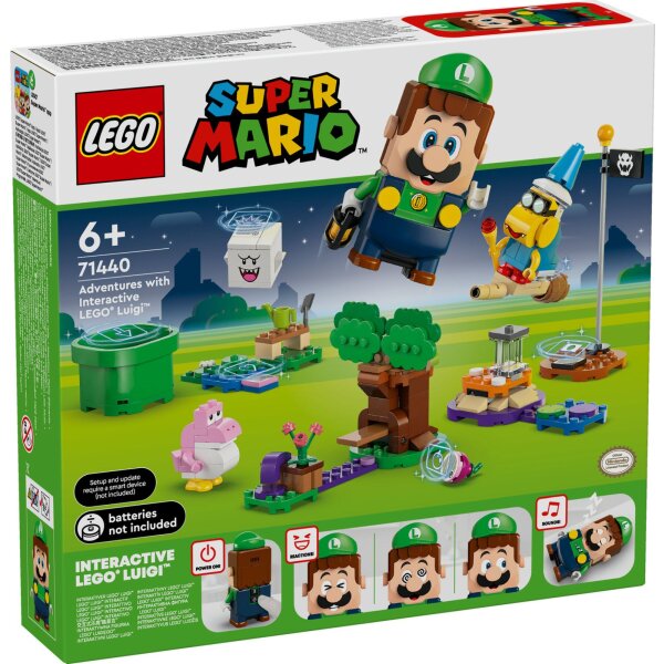 LEGO® Super Mario 71440 - Abenteuer mit dem interaktiven LEGO® Luigi™