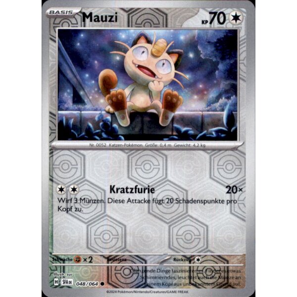 048/064 - Mauzi - Reverse Holo - SFA Nebel der Sagen