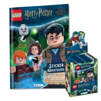 LEGO Harry Potter - Serie 2 - Sammelsticker - 1 Display...