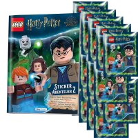 LEGO Harry Potter - Serie 2 - Sammelsticker - 1 Starter +...