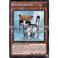 RA02-EN001 - Rescue Cat - Secret Rare - AMERICAN VERSION