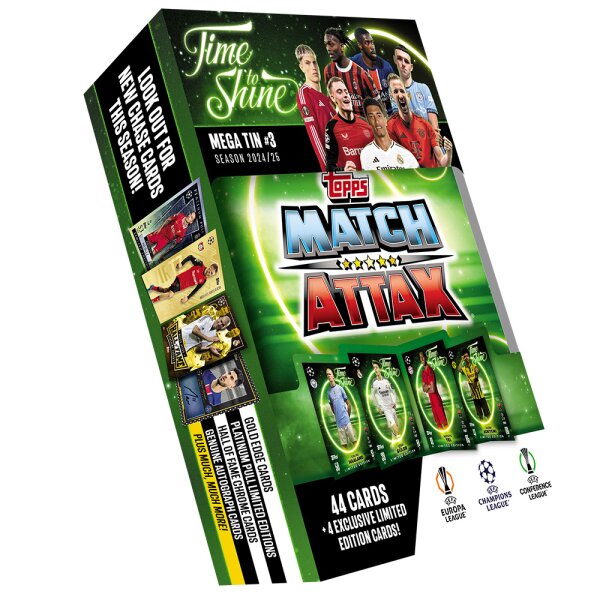 Match Attax Champions League 2024/25 - Trading Cards - 1 Mega Tin Box Time to Shine #3