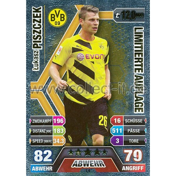 MX-L4 - Lukasz Piszczek - Limitierte Auflage - Saison 14/15