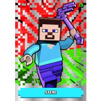 LEGO Minecraft Serie 1 Trading Cards -  Alle 4 Platin Karten