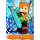 LEGO Minecraft Serie 1 Trading Cards -  Alle 4 Platin Karten