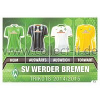 MX-T03 - Trikotkarte SV Werder Bremen - Spezial Karte -...