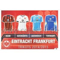 MX-T05 - Trikotkarte Eintracht Frankfurt - Spezial Karte...