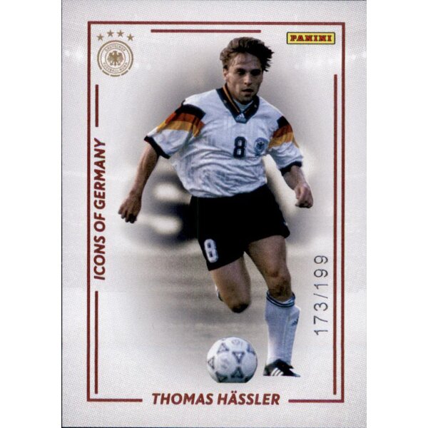 ICON-04 - Thomas Hässler - Icons of Germany - DFB Team Set 2024 NUMMERIERT /199