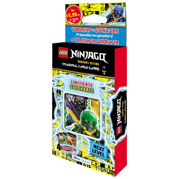 LEGO Ninjago Serie 9 NEXT LEVEL Trading Cards -  1 Blister (zufällige Auswahl)