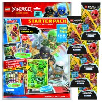 LEGO Ninjago Serie 9 NEXT LEVEL Trading Cards - 1 Starter + 5 Booster