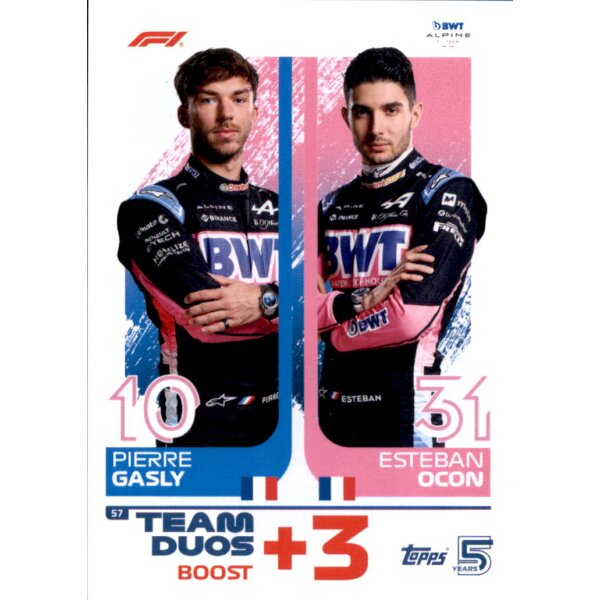 57 - Pierre Gasly & Esteban Ocon - Team Duo - 2024