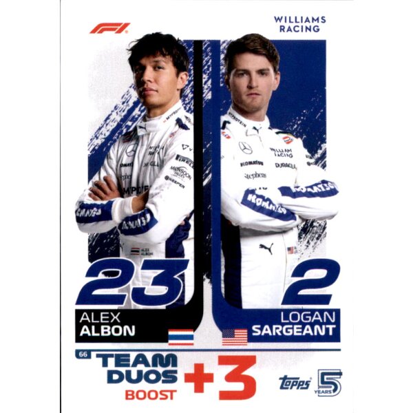 66 - Alex Albon & Logan Sargeant - Team Duo - 2024