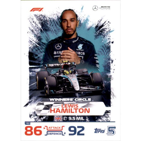 132 - Lewis Hamilton - F1 Winners - 2024