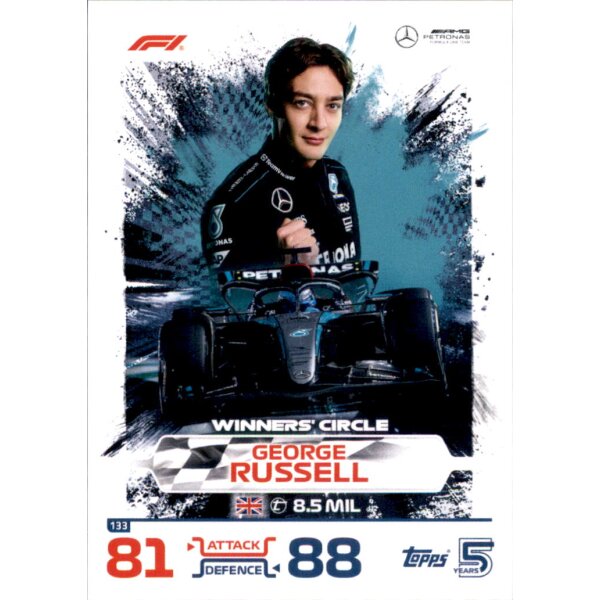 133 - George Russell - F1 Winners - 2024