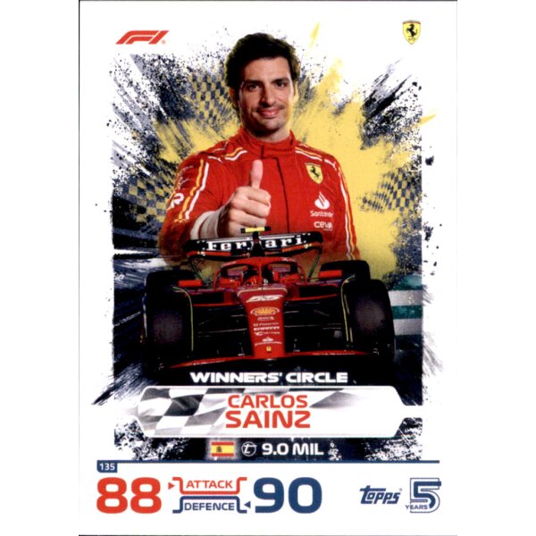 135 - Carlos Sainz - F1 Winners - 2024