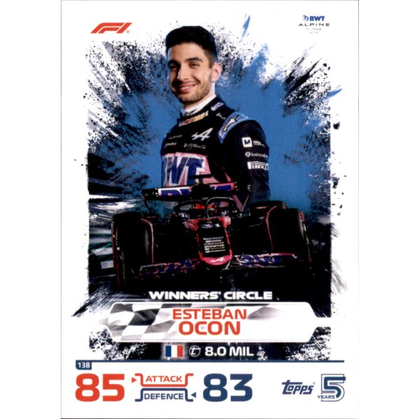 138 - Esteban Ocon - F1 Winners - 2024