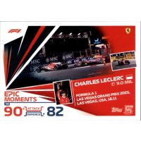 186 - Charles Leclerc - Vegas - Epic Moment - 2024